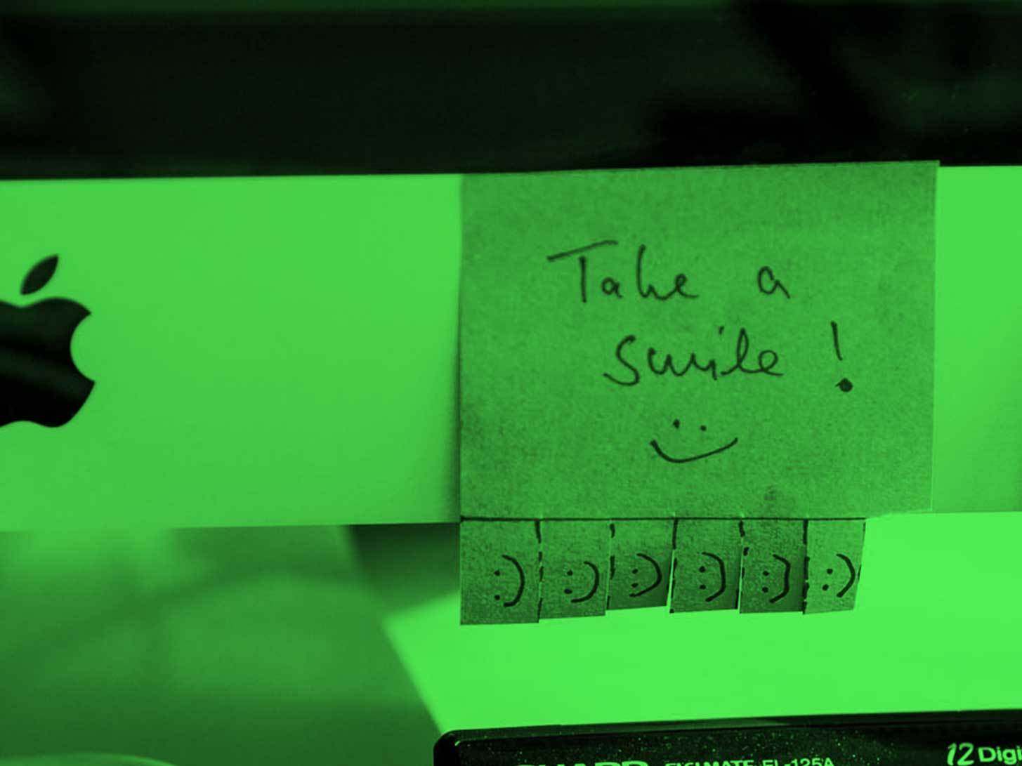 Mood Photo Office LOBO Design: Post it "take a smile"